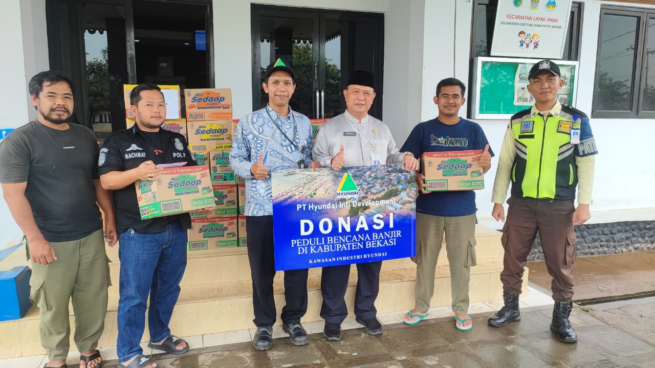 Peduli Bencana Banjir di wilayah Kecamatan Cibitung Kabupaten Bekasi